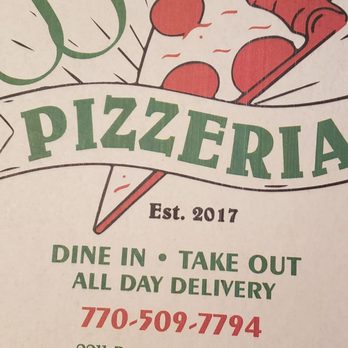 JJ's Pizzeria - Pizza Box from JJ's - Pizza Near Me - Marietta, Georgia