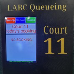 Los Angeles Badminton Club - Literally says NO BOOKING. How could those people have kicked us off Court 11?