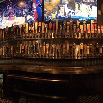 Barrelhouse 101 - Beer taps with some liquor bottles beyond - American Near Me - Ventura, California