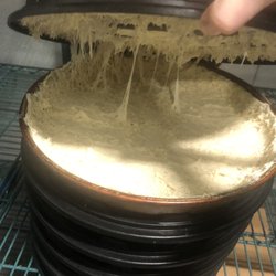 Pizza Hut - Raw pizza dough that shouldn't be sold, "over proofed"