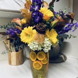 A Rare Bloom - Beautiful fall arrangement