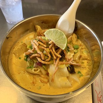 Rachawadee Thai Cafe - KAO SOI with tofu a.k.a. Bomb!! - Thai Near Me - Mount Vernon, Washington Rachawadee Thai Cafe - KAO SOI with tofu a.k.a. Bomb!! - Thai Near Me - Mount Vernon, Washington