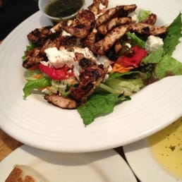 Grilled Chicken Feta Salad