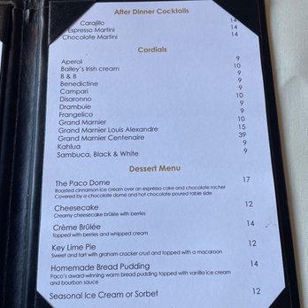 Vargas Cut & Catch - Dessert anyone?! - Steakhouses Near Me - Galveston, Texas