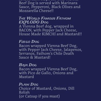 Fathom Bistro Bait & Tackle - Hot Dogs Near Me - San Diego, California Fathom Bistro Bait & Tackle - Hot Dogs Near Me - San Diego, California