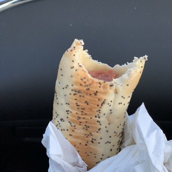 Paramount Piroshki - Hotdog bagel - made fresh and complimentary. Thank you!! - Bakeries Near Me - San Leandro, California Paramount Piroshki - Hotdog bagel - made fresh and complimentary. Thank you!! - Bakeries Near Me - San Leandro, California
