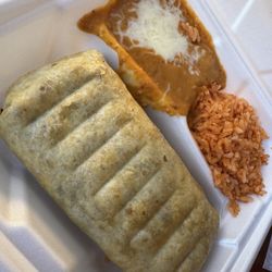 La Herradura Street Tacos And Bar - "WET" chimichanga