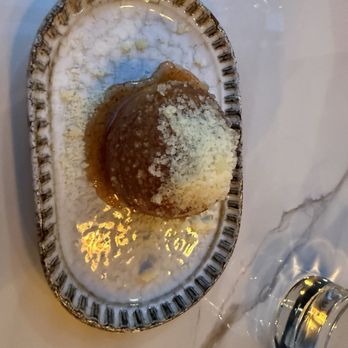 Flour Modern Pasta Bar - Hot Honey Parmesan Bread Roll - Italian Near Me - Columbus, Ohio Flour Modern Pasta Bar - Hot Honey Parmesan Bread Roll - Italian Near Me - Columbus, Ohio