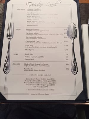 Menu photo 4 The Envoy Hong Kong, HK