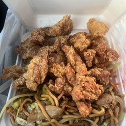 Combo Express - 2-Item plate: Chicken with Spicy Salt, Pork Chops