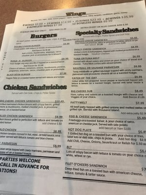Menu photo 3 Cheers Altamonte Altamonte Springs, FL Menu photo 3 Cheers Altamonte Altamonte Springs, FL