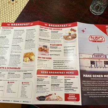 Ruby's Diner - Menu 2025 - Burgers Near Me - Anaheim, California Ruby's Diner - Menu 2025 - Burgers Near Me - Anaheim, California