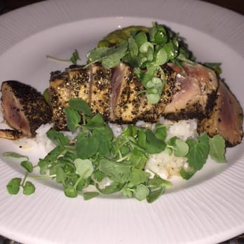 Jake's - Ahi tuna encrusted in coffee - New American Near Me - Del Mar, California