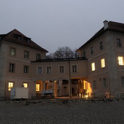 Kloster Weltenburg - ... Abendstimmung am Kloster ...