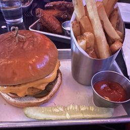 Shaffer's burger (beyond version) - mouthwatering!