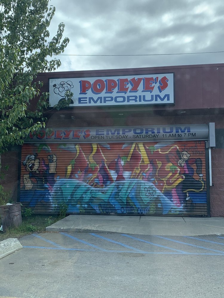 POPEYE’S EMPORIUM Updated August 2024 3231 Spenard Rd, Anchorage, Alaska Tobacco Shops