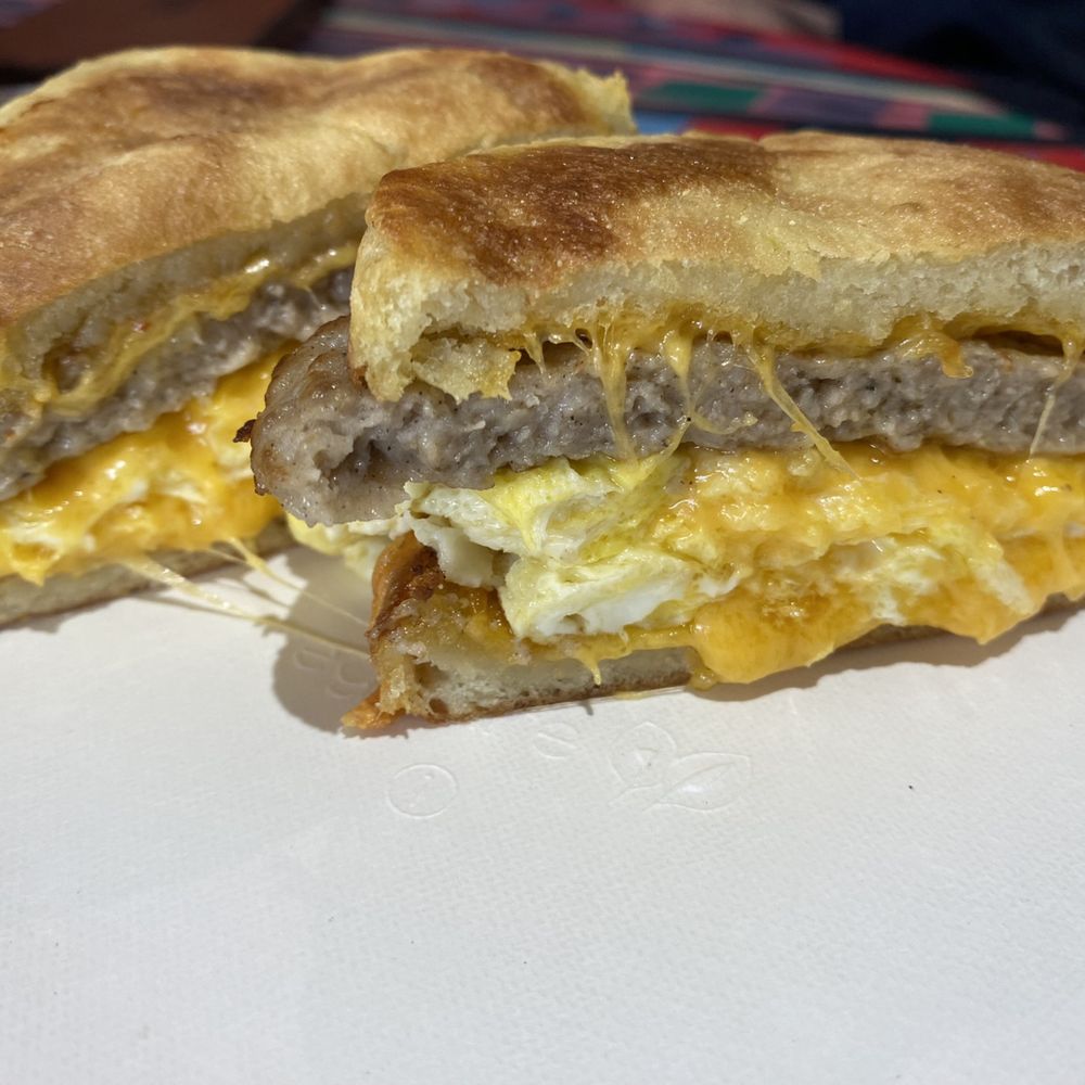 Maui Coffee Roasters - Sausage, Egg & Cheese Sandwich - Coffee Roasteries Near Me - Kahului, Hawaii Maui Coffee Roasters - Sausage, Egg & Cheese Sandwich - Coffee Roasteries Near Me - Kahului, Hawaii