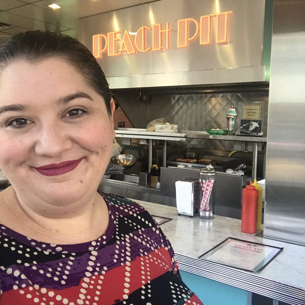 Took a selfie inside by the counter. Took a selfie inside by the counter.