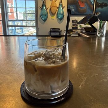 The Salted Cod Arthouse - A refreshing iced cappuccino! - Art Galleries Near Me - Gloucester, Massachusetts
