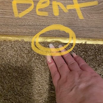 Empire Today - Dent in transition - Carpet Installation Near Me