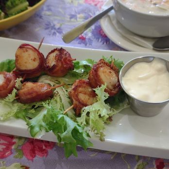 Java Jack's Restaurant & Gallery - Bacon scallops - Seafood Near Me - Rocky Harbour, Newfoundland and Labrador Java Jack's Restaurant & Gallery - Bacon scallops - Seafood Near Me - Rocky Harbour, Newfoundland and Labrador