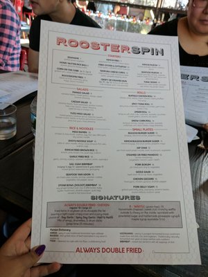 Menu photo 8 Roosterspin New Brunswick, NJ