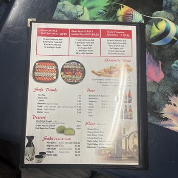 Kyoto Kafe - Sushi Bars Near Me - Oakhurst, California