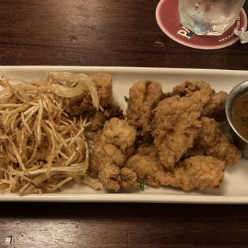 Pappadeaux Seafood Kitchen - Crispy Alligator with potato sticks. - Cajun/Creole Near Me - Birmingham, Alabama Pappadeaux Seafood Kitchen - Crispy Alligator with potato sticks. - Cajun/Creole Near Me - Birmingham, Alabama