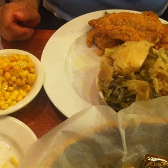 Amy Ruth's - Whiting & Cabbage. Side of corn. - Southern Near Me - New York, New York