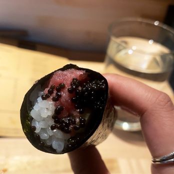 Handies Douzo - Negitoro roll +$2 upcharge for caviar. GET IT!!! - Sushi Bars Near Me - Houston, Texas Handies Douzo - Negitoro roll +$2 upcharge for caviar. GET IT!!! - Sushi Bars Near Me - Houston, Texas