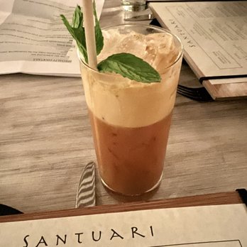 Santuari - Thai Iced Tea cocktail - Venues & Event Spaces Near Me - Los Angeles, California Santuari - Thai Iced Tea cocktail - Venues & Event Spaces Near Me - Los Angeles, California