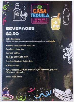 Menu photo 2 Casa Tequila Boyne City, MI