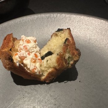 Corvino - Seaweed Donut with Trout Roe & Cream - Bars Near Me - Kansas City, Missouri