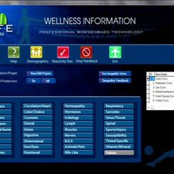 Restore Vitality Center - Wellness Panel- over 7000 frequencies and sub panels