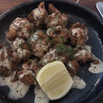 Parish Restaurant & Bar - Fried alligator bites - New American Near Me - Monroe, Louisiana Parish Restaurant & Bar - Fried alligator bites - New American Near Me - Monroe, Louisiana