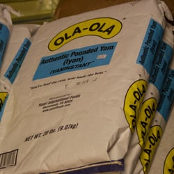 Nairobi African Market - pounded yam flour 20lb bag