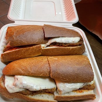Master Pizza - 14 inch eggplant Parm sub - Italian Near Me - Union, New Jersey