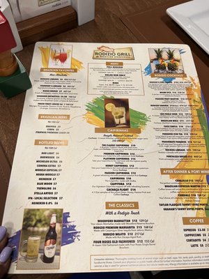 Menu photo 3 Rodizio Grill Brazilian Steakhouse Fort Lauderdale Dania Beach, FL Menu photo 3 Rodizio Grill Brazilian Steakhouse Fort Lauderdale Dania Beach, FL