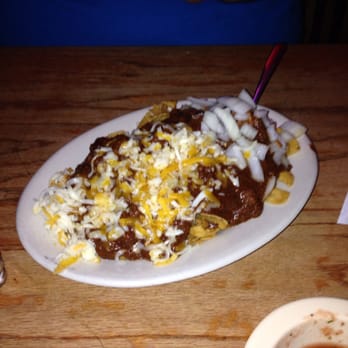 Texas Chili Parlor - Frito chili pie with XX chili - American Near Me - Austin, Texas
