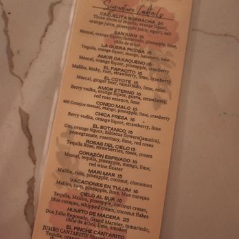 Rosa Madera - Drink menu - Mexican Near Me - Santa Ana, California Rosa Madera - Drink menu - Mexican Near Me - Santa Ana, California