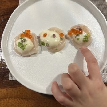 Umami Sushi - Incredible scallops with flowers- never had anything like it - Sushi Bars Near Me - Ardsley, New York Umami Sushi - Incredible scallops with flowers- never had anything like it - Sushi Bars Near Me - Ardsley, New York