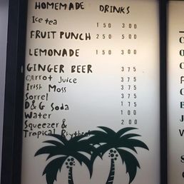 Drinks Menu Drinks Menu
