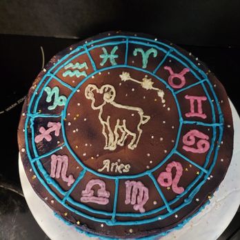 Brodie's Kitchen - Astrology Aries Cake - Custom Cakes Near Me Brodie's Kitchen - Astrology Aries Cake - Custom Cakes Near Me