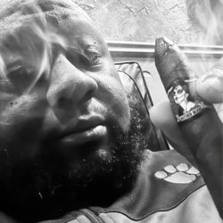 Smoking Jacket Cigar Lounge - Leather Rose