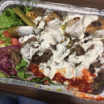 Halal Bros - Chicken kebab and gyro over rice - Middle Eastern Near Me - Austin, Texas Halal Bros - Chicken kebab and gyro over rice - Middle Eastern Near Me - Austin, Texas
