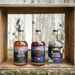 Soldier of the Sea - Our American whiskies, bourbons, and corn whiskies are all produced, distilled and bottled in-house from local and regional ingredients.