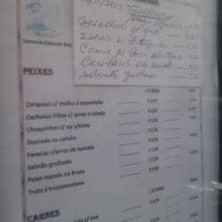 A Nocturna - Menus do dia