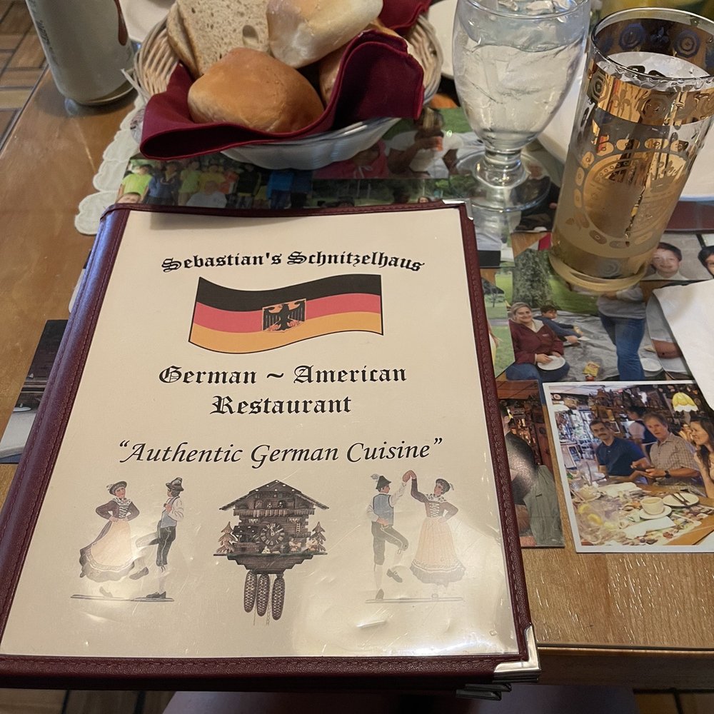 Sebastian's Schnitzelhaus - Menu and bread - German Near Me - Wrightstown, New Jersey Sebastian's Schnitzelhaus - Menu and bread - German Near Me - Wrightstown, New Jersey