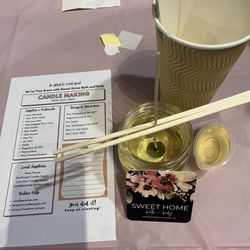 Smith Public Library - Candle making and facial cleanser making class Sep 2025