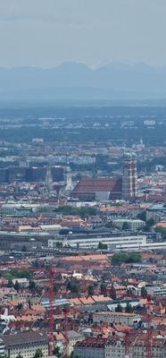 Photo of Olympiaturm - München, BY, DE. Blick Richtung Altstadt